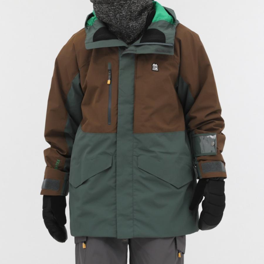 インハビタント メンズ スノーボード ジャケット INH FULL-ZIP インハビタント メンズ スノーボード ジャケット INH FULL-ZIP