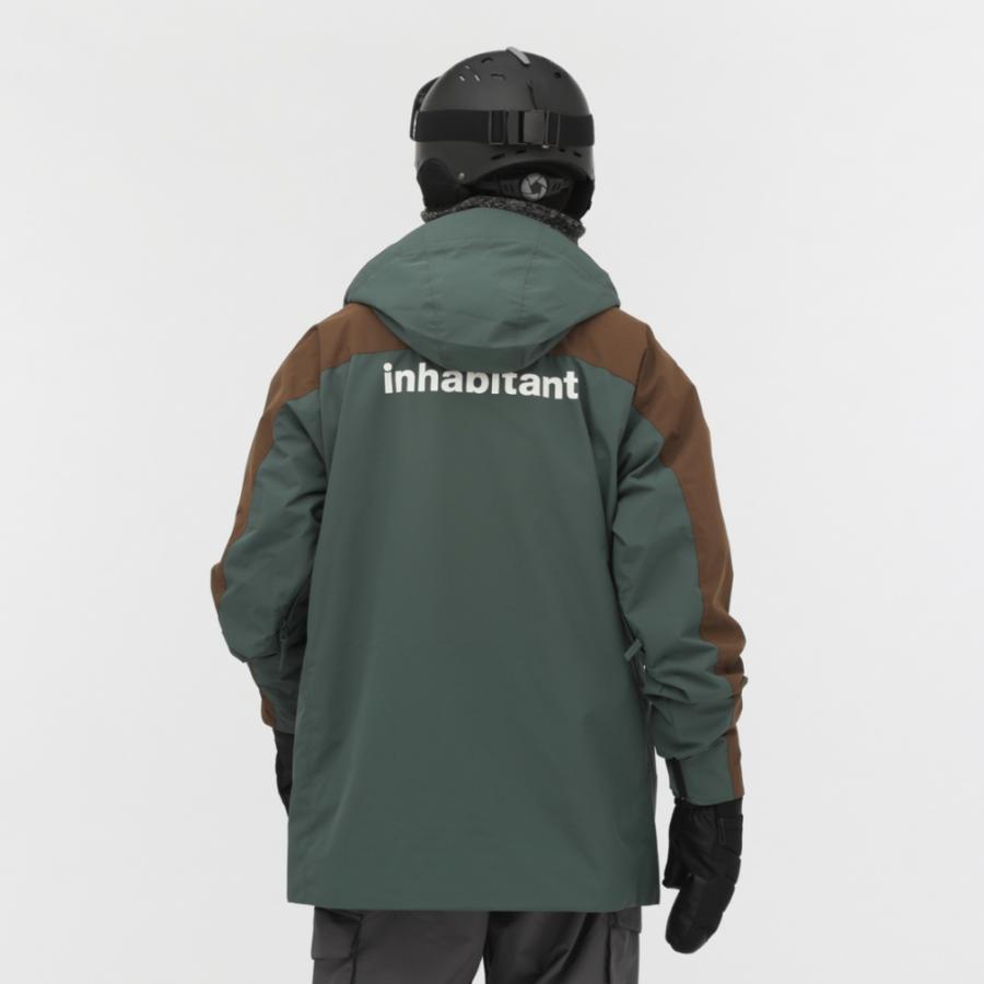 インハビタント メンズ スノーボード ジャケット INH FULL-ZIP インハビタント メンズ スノーボード ジャケット INH FULL-ZIP