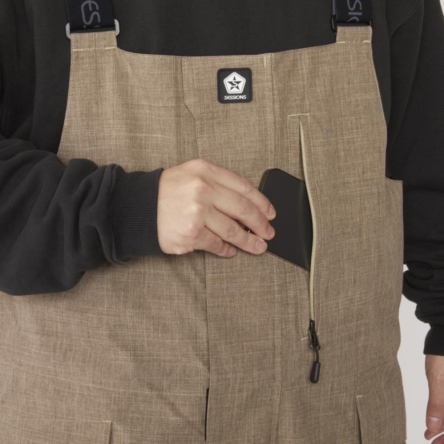 セッションズ メンズ スノーボード パンツ SIGNAL BIB SSFW220007 22-23年モデル SESSIONSの画像