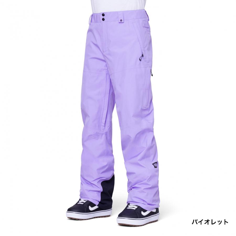 FYVE 新品スノーパンツ新品 Lサイズ パープル 686（シックスエイトシックス） スノーボード パンツ GORE-TEX CORE