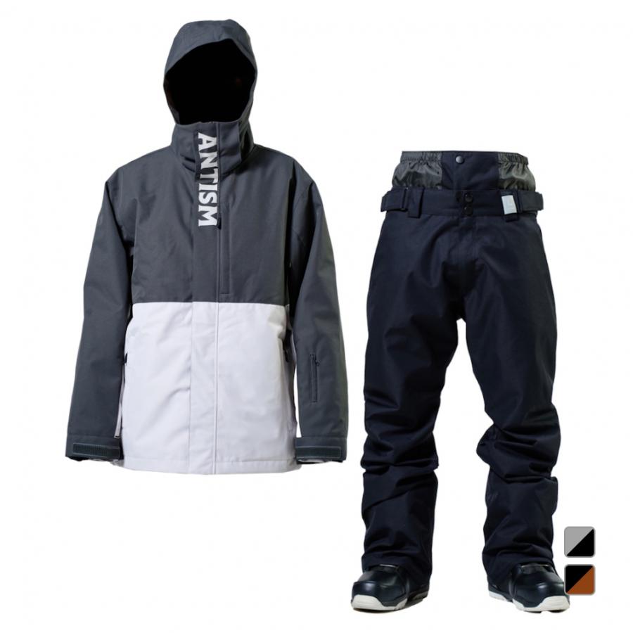 アンティズム メンズ スノーボード 上下セットウェア スノーボード