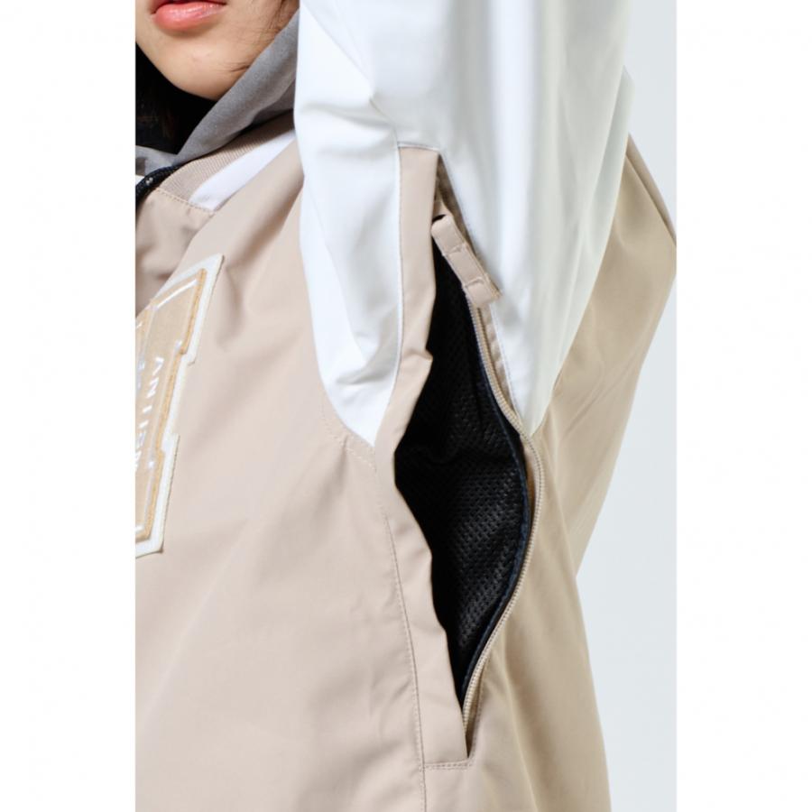 ANTISM スノーボードジャケット 女性用 ホワイト ANTISM スノーボードジャケット 女性用 ホワイト ANTISM スノーボード