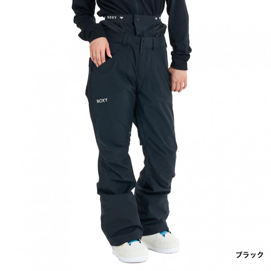 ROXY ブラック スノーボードパンツ ROXY（ロキシー） スノーウェア パンツ レディース SNOWHOLIC NP PT