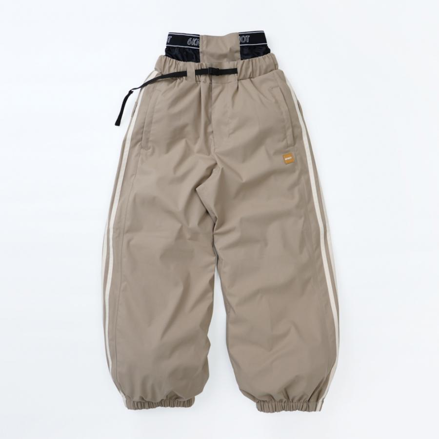 6KNOT スノボー　パンツ　Mサイズ　ブラウン 6KNOT スノボー パンツ Mサイズ ブラウン スノボーウェア6点 スノボー