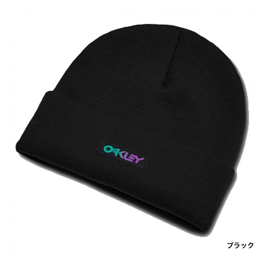 OAKLEY（オークリー） メンズ ニット帽 BIB GRADIENT PATCH BEANIE