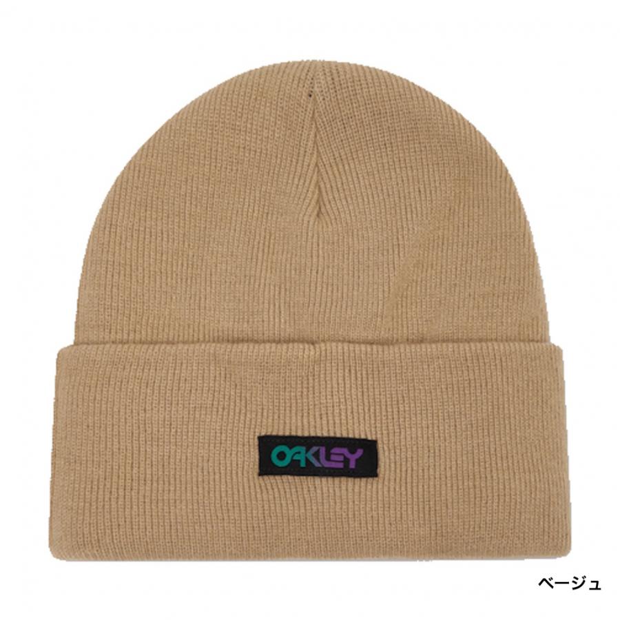 OAKLEY（オークリー） メンズ ニット帽 BIB GRADIENT PATCH BEANIE