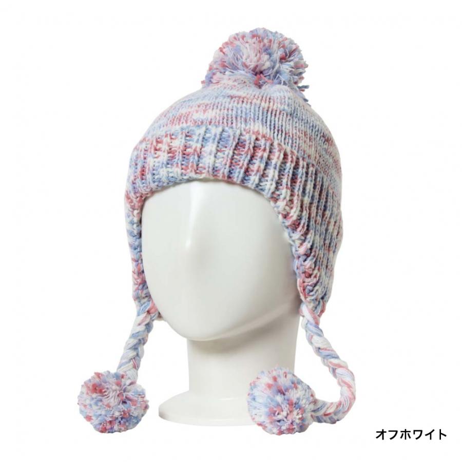 kissmark（キスマーク） レディース ニット帽 耳あて付きニット帽子 KM