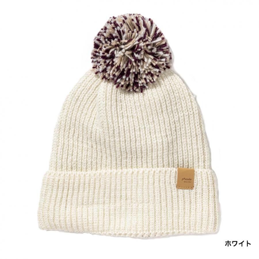 フェニックス（PHENIX） レディース ニット帽 Mix Pompon Bright Watch