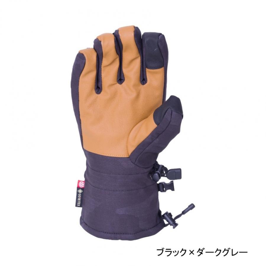 シックスエイトシックス メンズ スノーボード グローブ GORE-TEX LINEAR GLOVE KCRGLV100 686｜alpen-group｜04