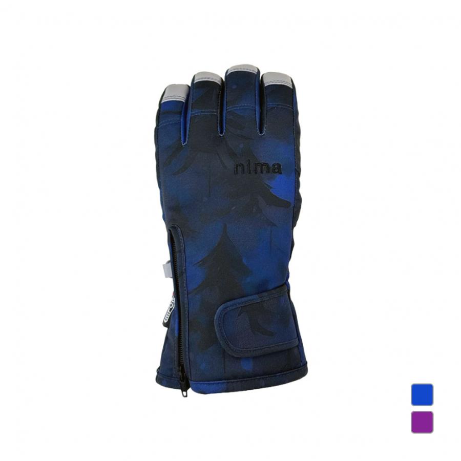 【新品未使用】キッズ　サイズ3 Hestra 3本指グローブ ネイビー/ブルー 新品未使用】キッズ サイズ3 Hestra 3本指グローブ ネイビー/ブルー