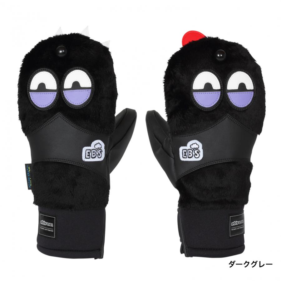 EVISU（エヴィス） ebs メンズ スノーボード グローブ KEMONO CHAN_