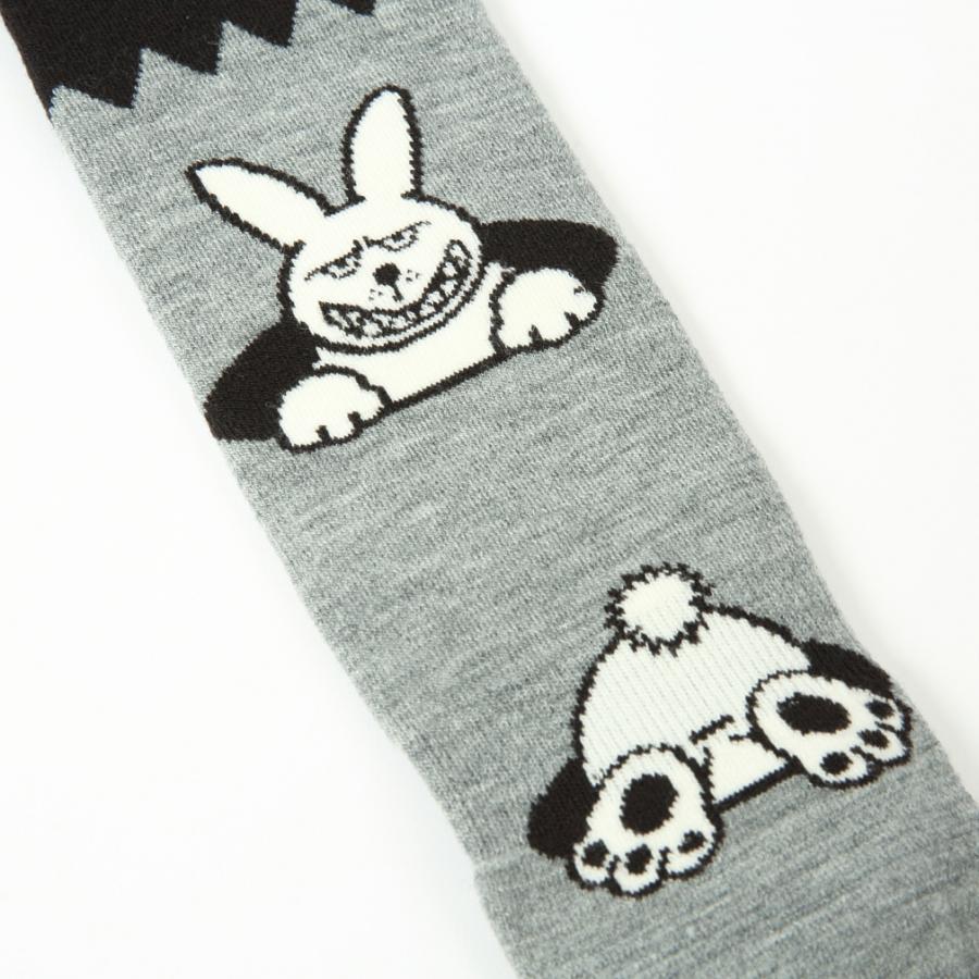 EVISU（エヴィス） ebs メンズ スキー/スノーボード ソックス VERY WARM RABBIT_ 4500458 ： グレー ebs ...