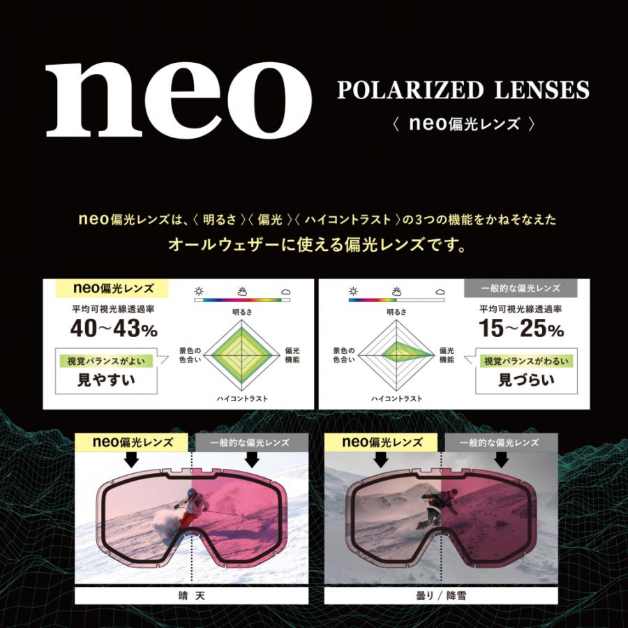 AXE（アックス） ゴーグル 偏光 AX800-WMP NB_AXE GOGGLES 800-WMP NB