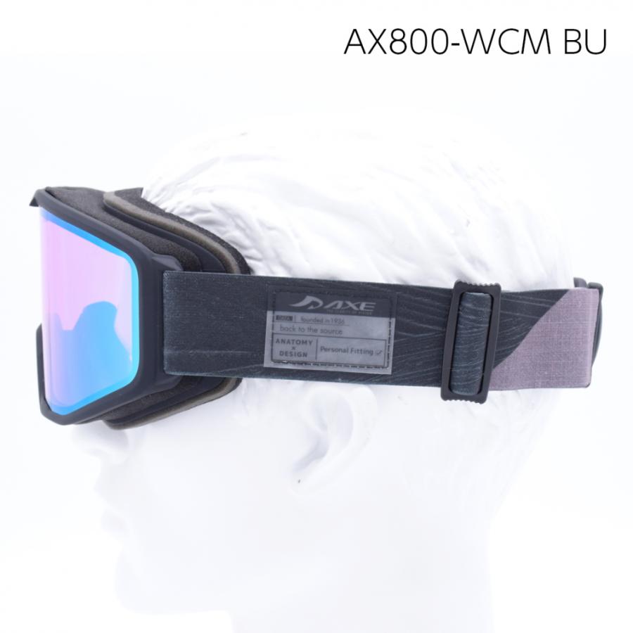 AXE（アックス） AX800-WCM BU スキー/スノーボード ゴーグル : ブルー