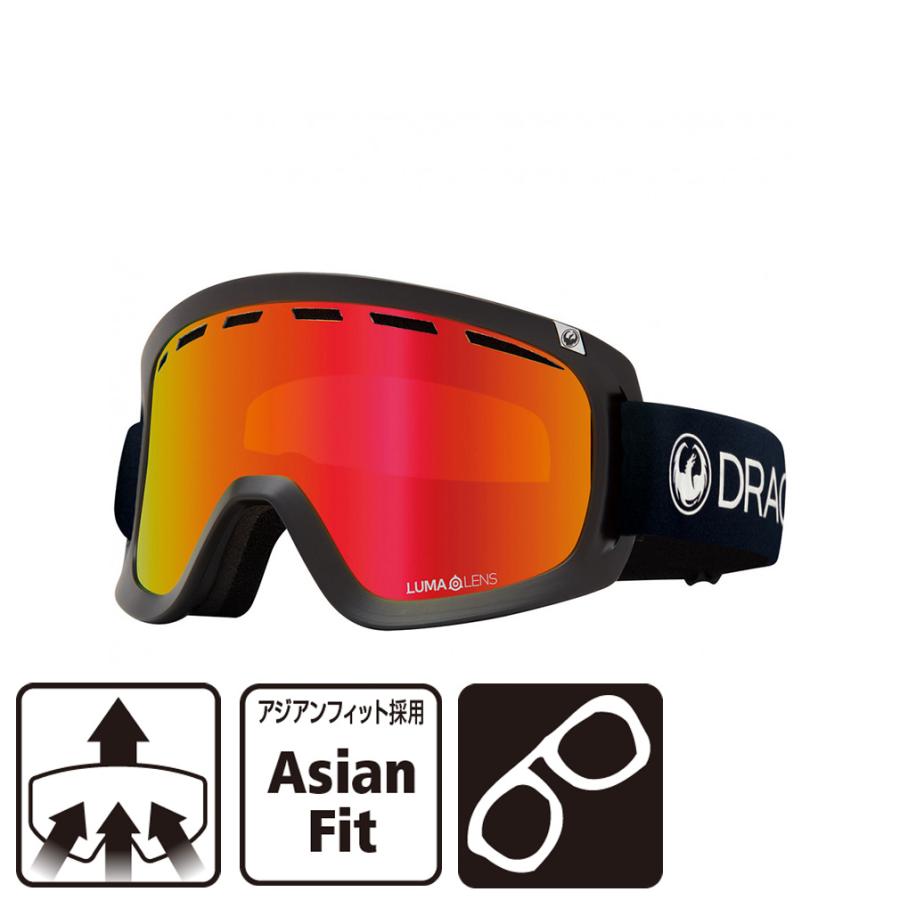 ドラゴン D1 PREMIUM BLACK DRA23_A01 スキー/スノーボード ゴーグル  