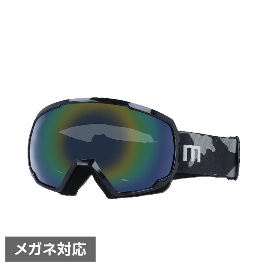 エムラボ スノーゴーグル_ML 1225BKYL658 ML1225 スキー/スノーボード