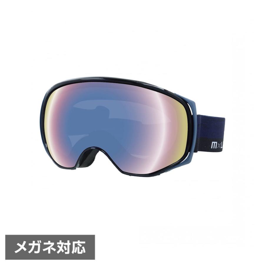 エムラボ スノーゴーグル ML 1623BKBL614 ML-1623 メンズ スキー