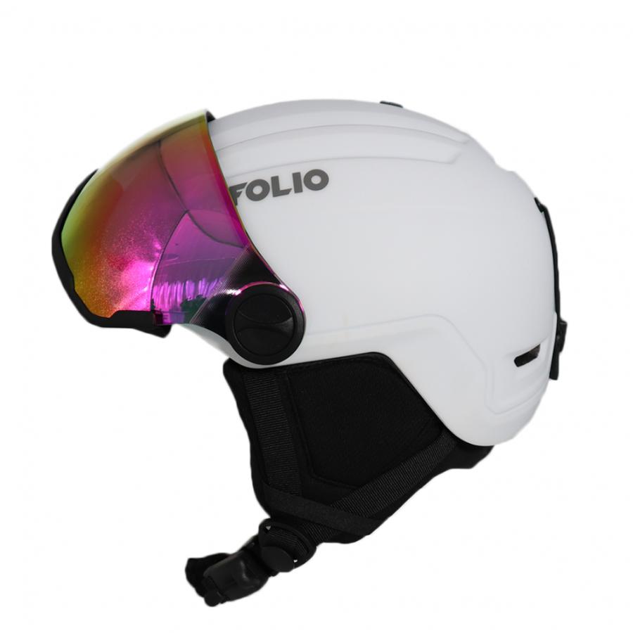 スノーボード、ブーツ、ヘルメット、ゴーグル Amazon | RIOROO スキー ヘルメットセット ゴーグル付き メガネ対応