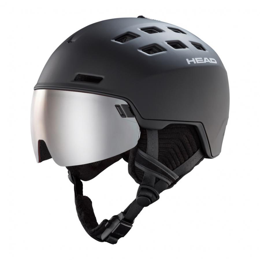 HEAD スノーボードヘルメット M/L ラベンダー　MH-02 HEAD（ヘッド） RADER_レーダー バイザー付ヘルメット 323423 スキー