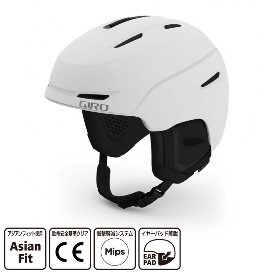 GIRO NEO グレー スノーボードヘルメット ジロ（giRo）（メンズ）ヘルメット スキー スノーボード NEO