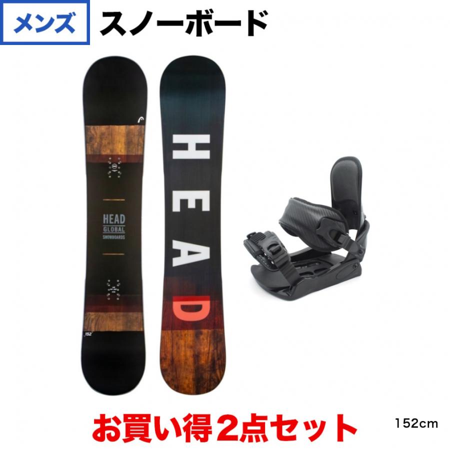 ヘッド GLOBAL WOOD ＆ kissmark CAUSE BK 板＋ビンディング