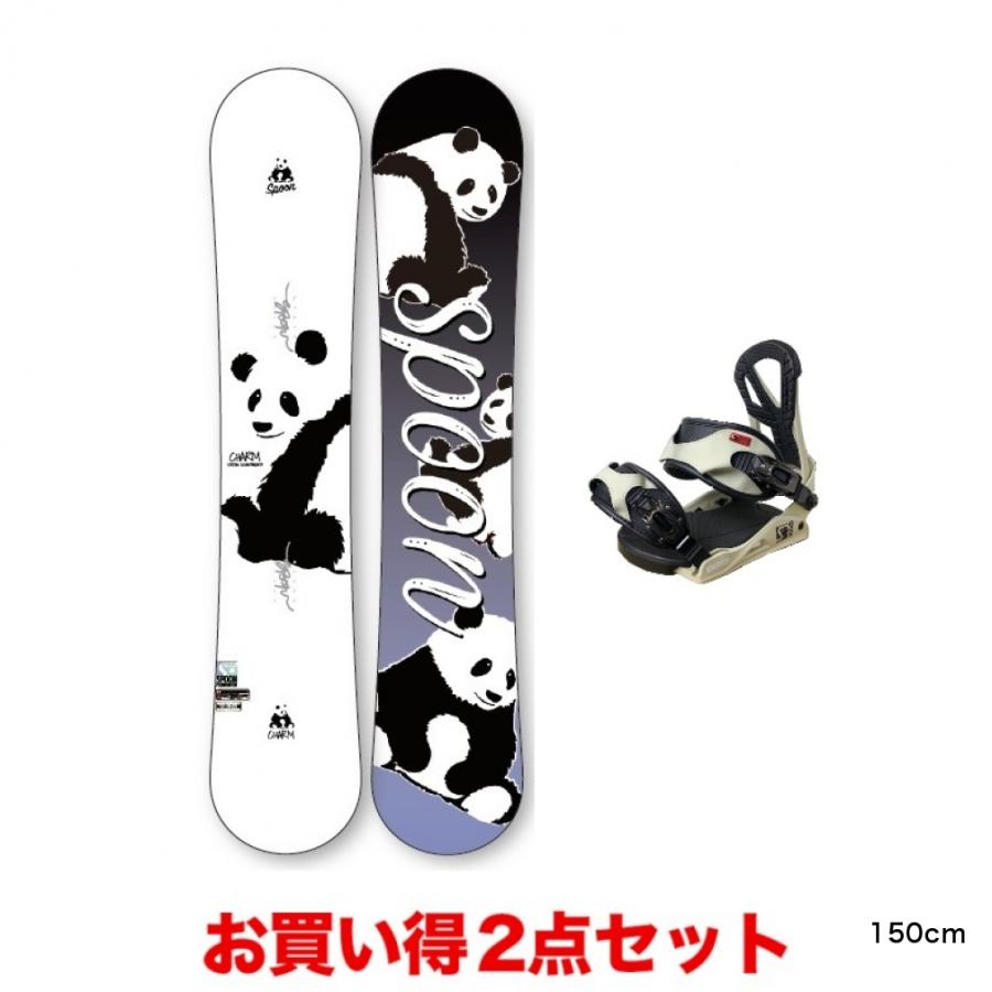 スプーン CHARM WHT & EQUIP BINDING IVORY 板+ビンディング スプーン CHARM WHT & EQUIP BINDING IVORY 板+ビンディング