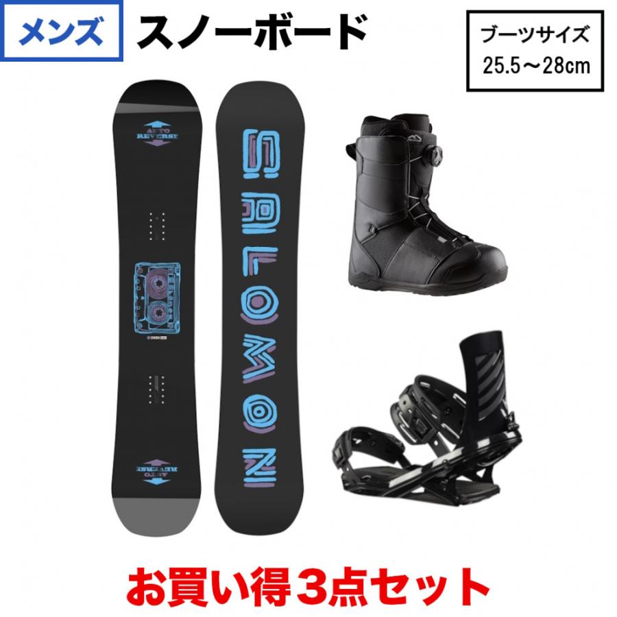 SALOMON（サロモン） OWEN ＆ HEAD FX ONE LYT BLACK M ＆ HEAD SCOUT 