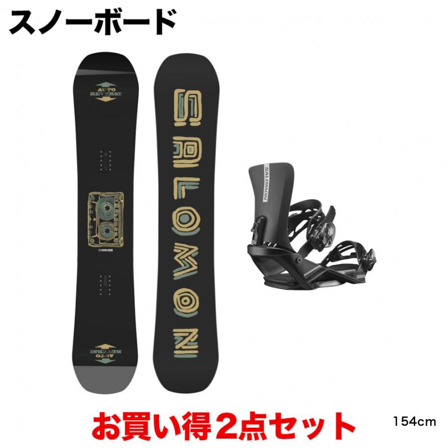 SALOMON サロモン OWEN & RHYTHM Black 板+ビンディングセット SALOMON サロモン OWEN & RHYTHM Black 板+ビンディングセット