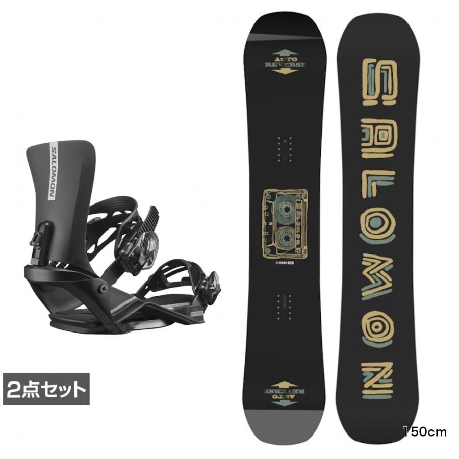 SALOMON（サロモン） OWEN ＆ RHYTHM Black 板＋ビンディングセット