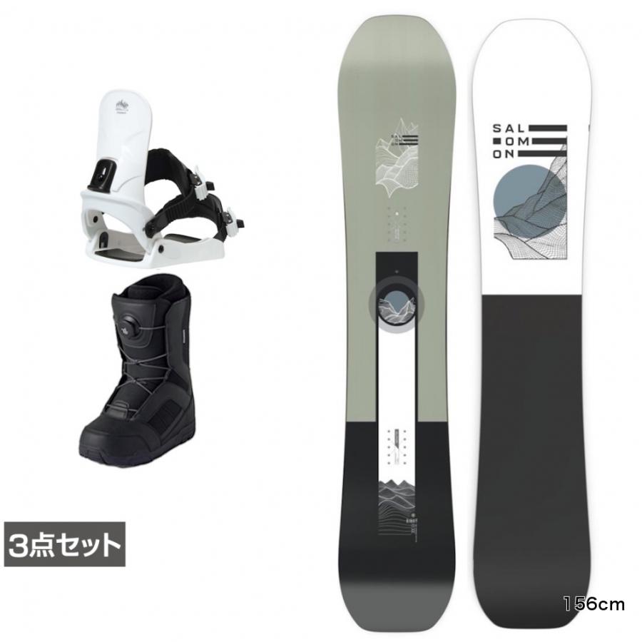 サロモン スノーボード レディース +ビンディング+ブーツセット SALOMON（サロモン） スノーボード 3点セット メンズ レディース 板+