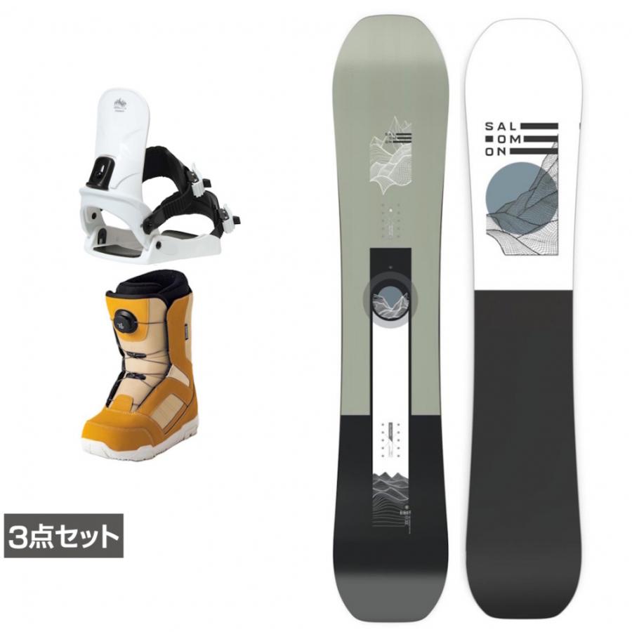SALOMON（サロモン） SIGHT SMU ＆ コーズ ＆ JAFFE ブラウン 板＋