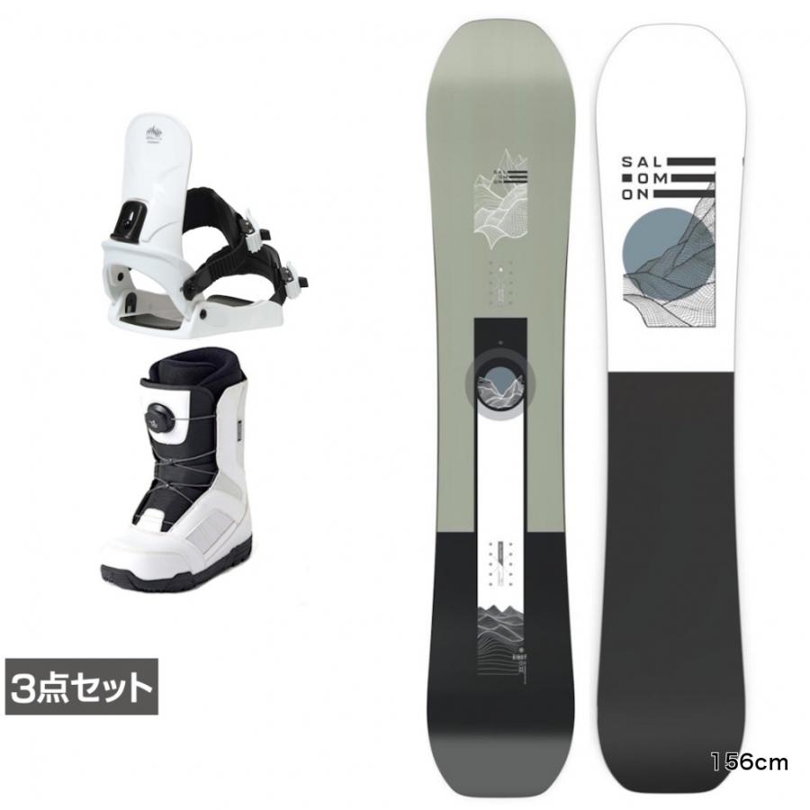 SALOMON（サロモン） SIGHT SMU ＆ コーズ ＆ JAFFE ホワイト 板＋