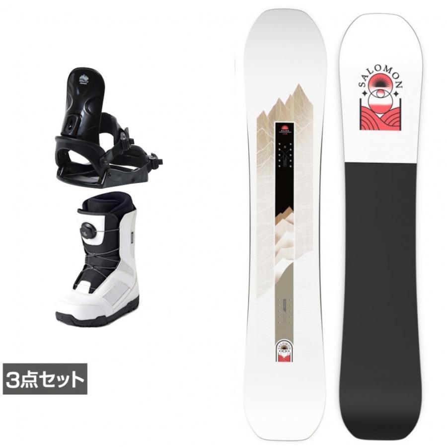 SALOMON（サロモン） BLISS SMU ＆ コーズ ＆ JAFFE ホワイト 板＋