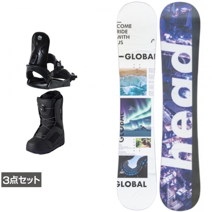 HEAD（ヘッド） GLOBAL ＆ コーズ ＆ JAFFE ブラック 板＋ビンディング