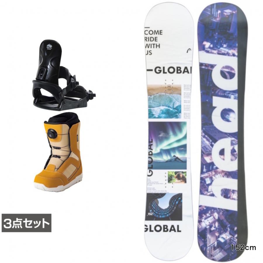 HEAD（ヘッド） GLOBAL ＆ コーズ ＆ JAFFE ブラウン 板＋ビンディング