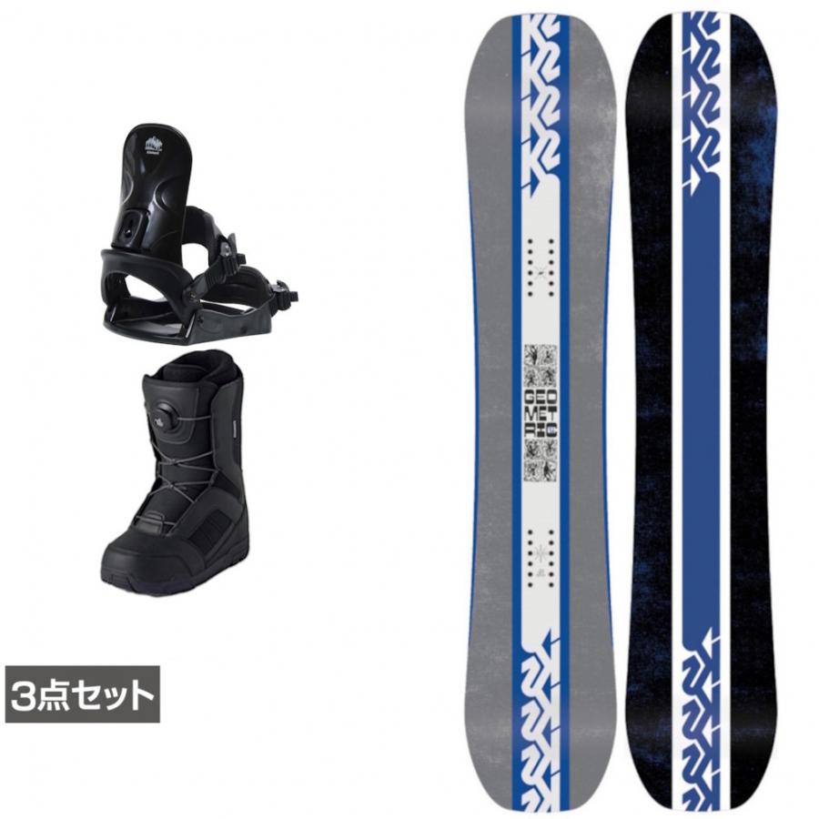 スノーピーク、ユニフレームセット K2 ケーツー GEOMETRIC ＆ コーズ ＆ JAFFE ブラック 板＋ビンディング