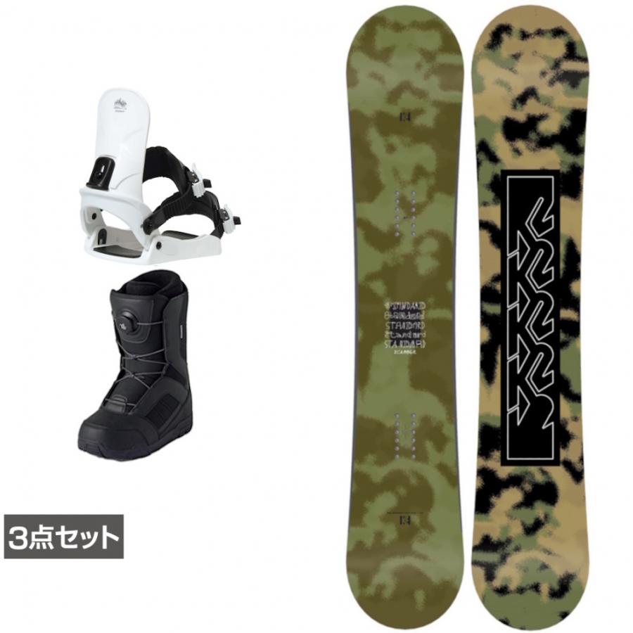 K2 ケーツー STANDARD CAMBER ＆ CAUSE ＆ JAFFE ブラック 板＋