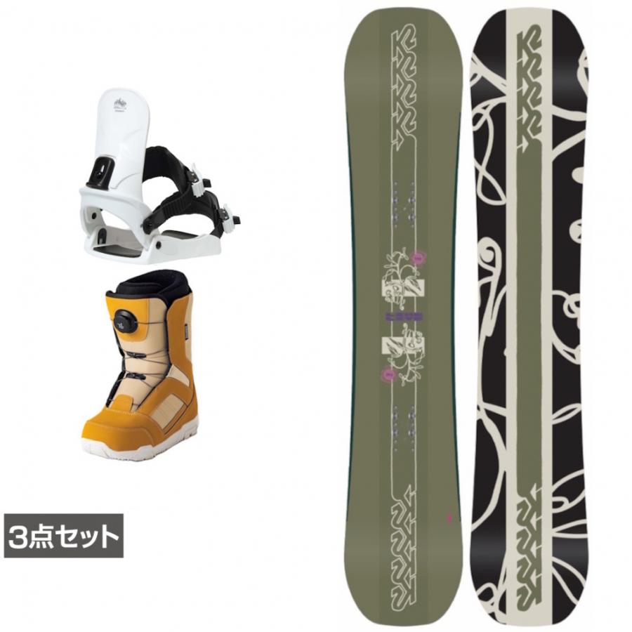 K2 ケーツー LIME LITE ＆ CAUSE ＆ JAFFE ブラウン 板＋ビンディング