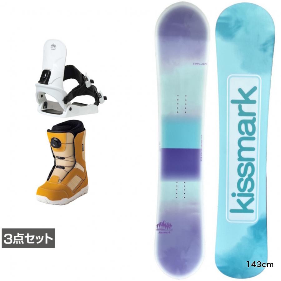 Kissmark Martini 148cm スノーボード板　4点セット Kissmark Martini 148cm スノーボード板 4点セット Kissmark Martini