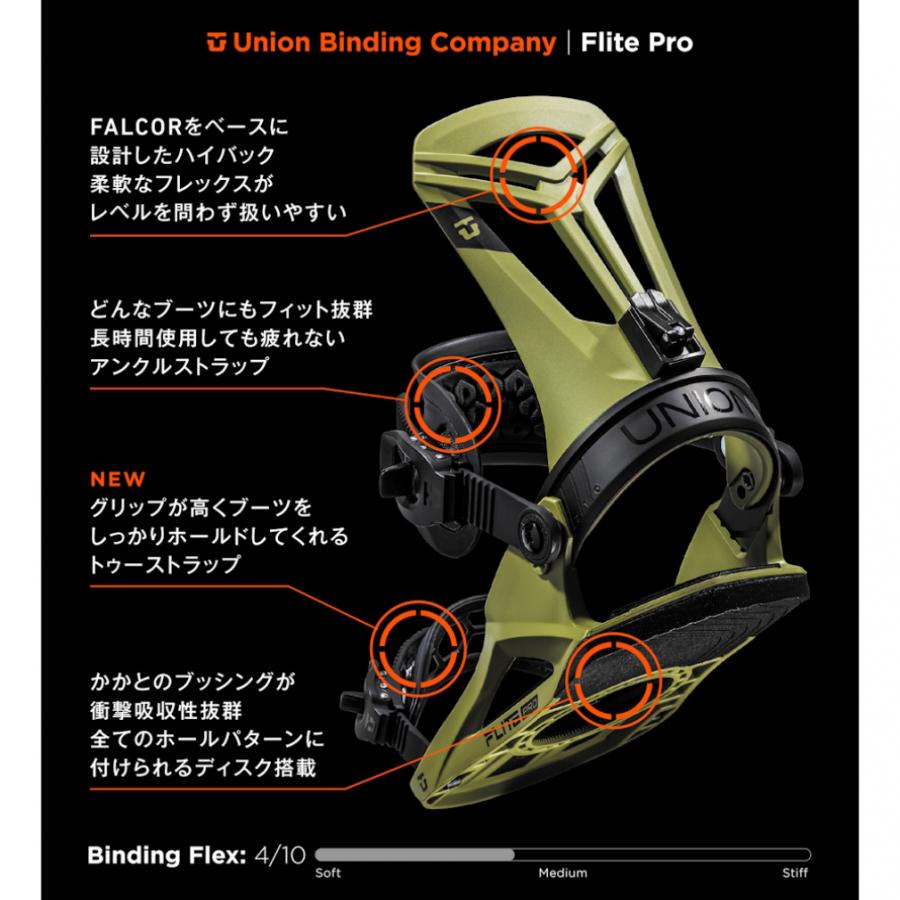 UNION BINDING ユニオン FLITE PRO 2420521 24-25年モデル メンズ