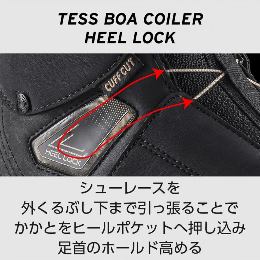 HEAD（ヘッド） TESS BOA Coiler black_テスボアコイラーブラック