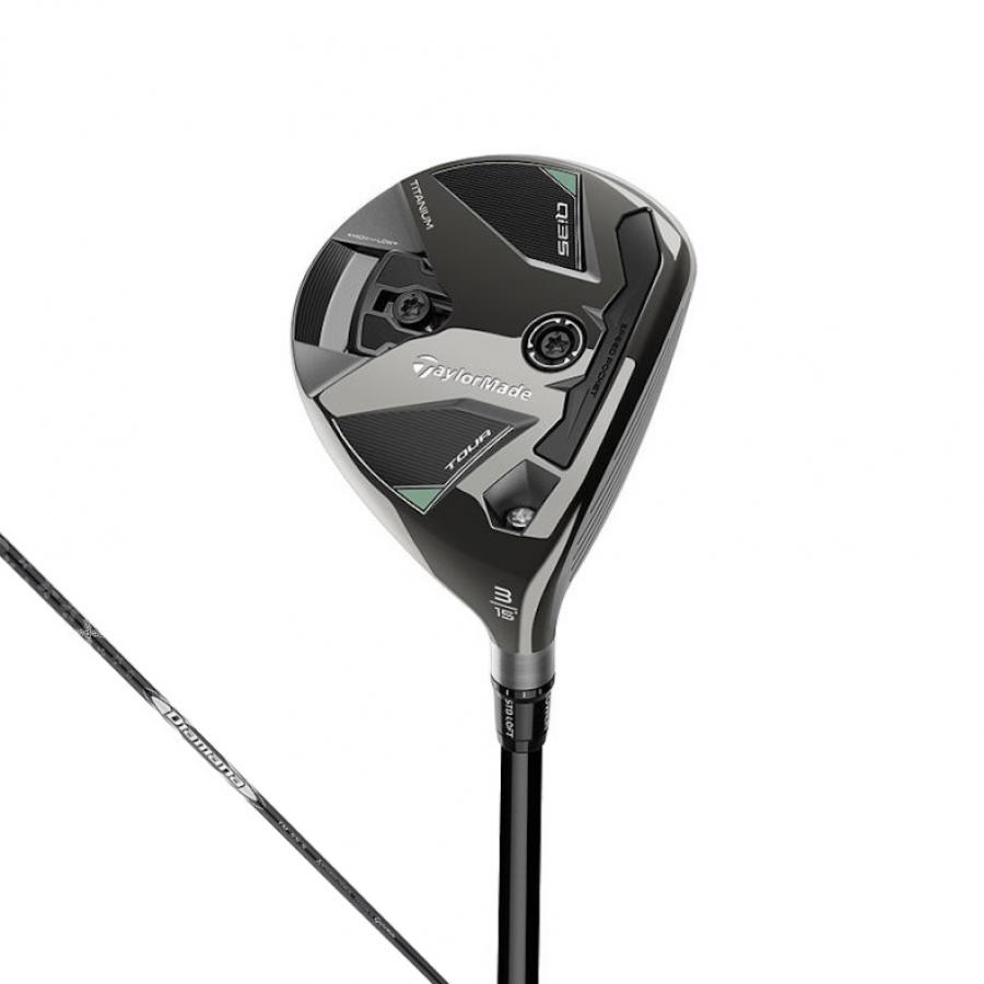 美品テーラーメイドQI35TOUR 7W 21°ディアマナブラックTM 55 S TaylorMade（テーラーメイド） Qi35 TOUR フェアウェイウッド ゴルフ