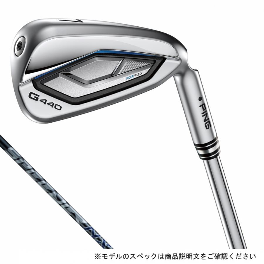 PING（ピン） G440 ゴルフ アイアンセット FJKR SPEEDER NX GREY 40 5本セット 2025年モデル メンズ ...