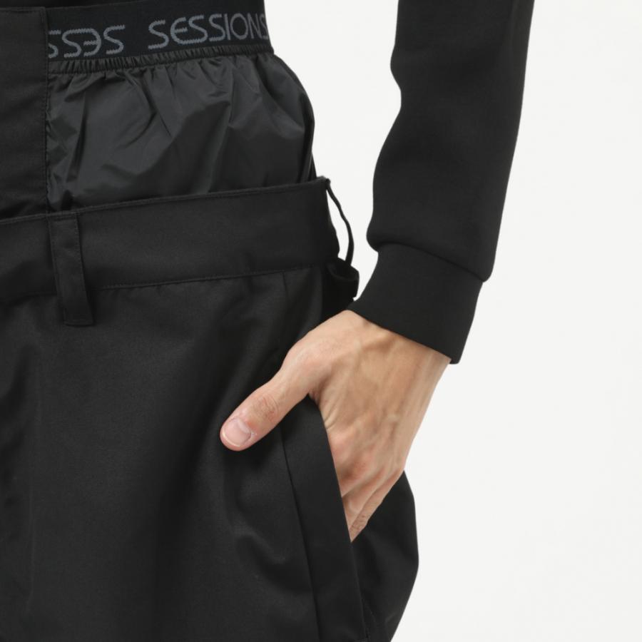 SESSIONS スノーボードパンツ ブラック SESSIONS（セッションズ） メンズ スノーボード パンツ CAPITAL PANT