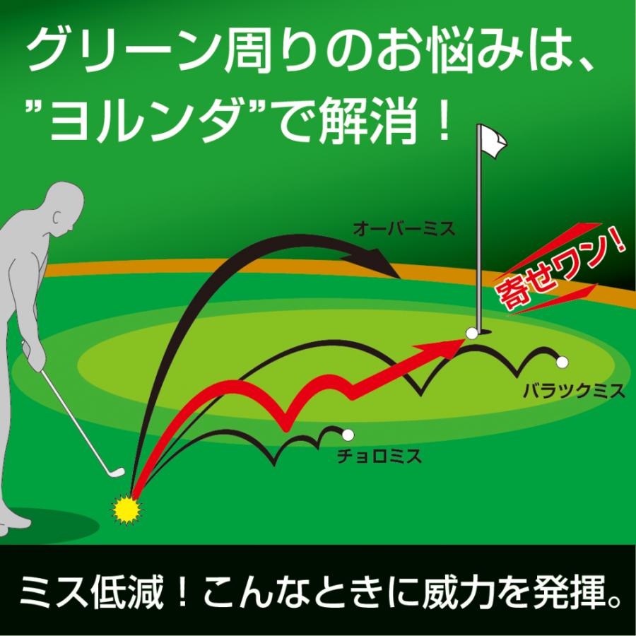 ヨルンダ8 38度 チッパー お助けクラブ アプローチ グリーン周り