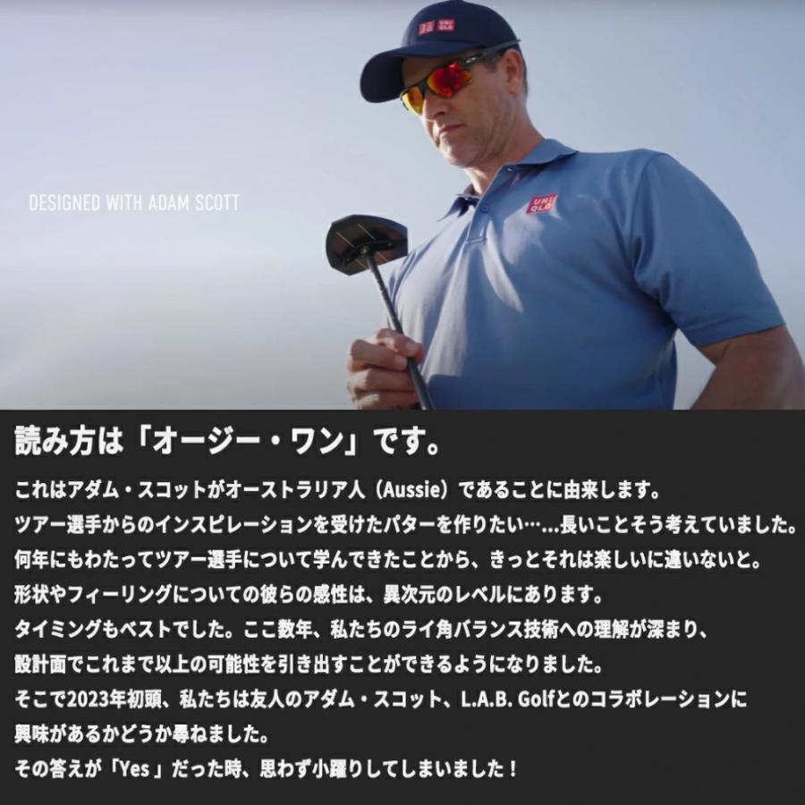 ラブ・ゴルフ OZ.1 RH PUTTER ゴルフ パター 2024年モデル メンズ