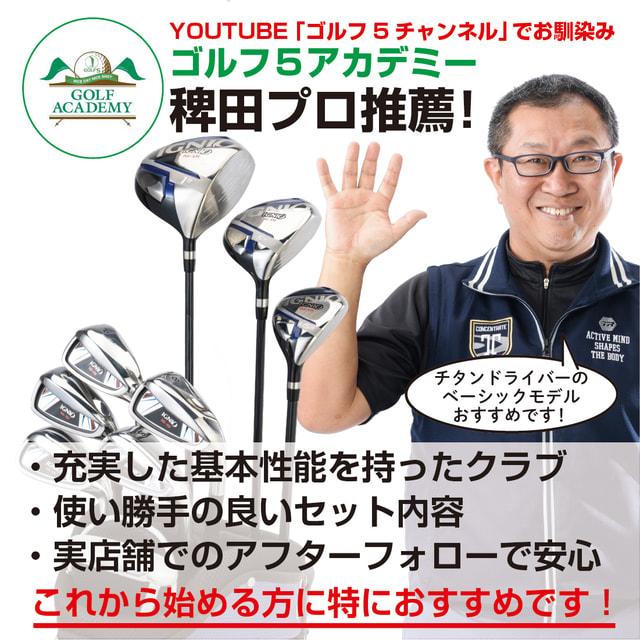 IGNIO（イグニオ） ゴルフ5アカデミー稗田プロ推奨モデル クラブ