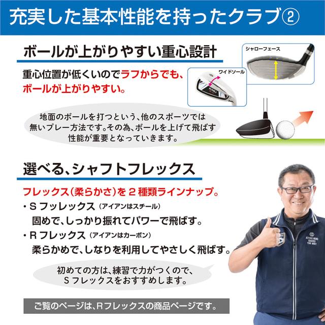IGNIO（イグニオ） ゴルフ5アカデミー稗田プロ推奨モデル クラブ