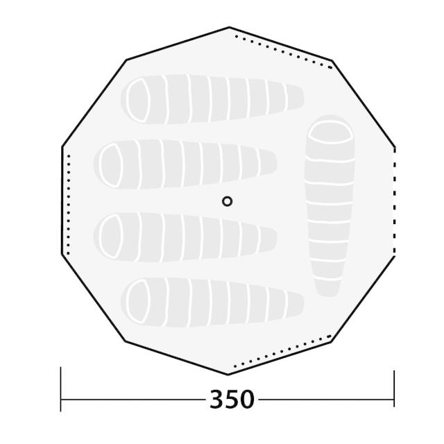 ROBENS（ローベンス） Field Base フィールドベース 5人用 130221