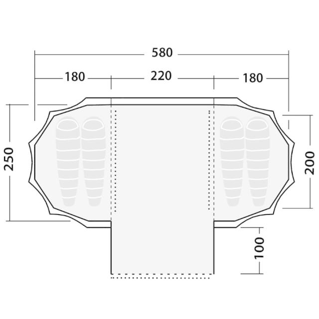 ローベンス Trapper Twin トラッパーツイン 130210 キャンプ ドーム ...